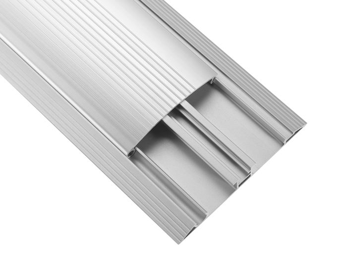 Brateck Aluminum Floor Cable Cover - 1104x139mm Material:Aluminum,ABS Dimensions 1104x139x22mm thumbnail 3