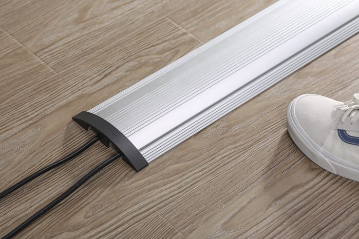 Brateck Aluminum Floor Cable Cover - 1104x139mm Material:Aluminum,ABS Dimensions 1104x139x22mm thumbnail 4
