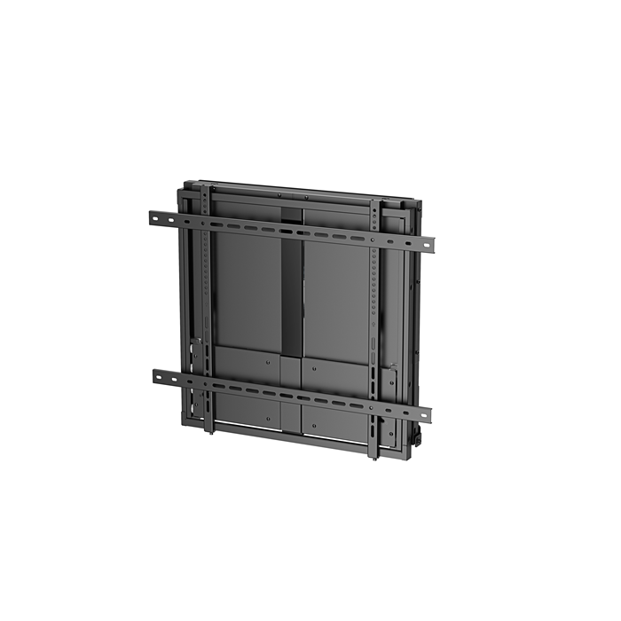Brateck Manual Height-Adjustable Display Wall Mount for most 75"-90" TVs Weight Capacity: 60~90kg, VESA Compatible: 200x200 up to 800x600 Black thumbnail 3