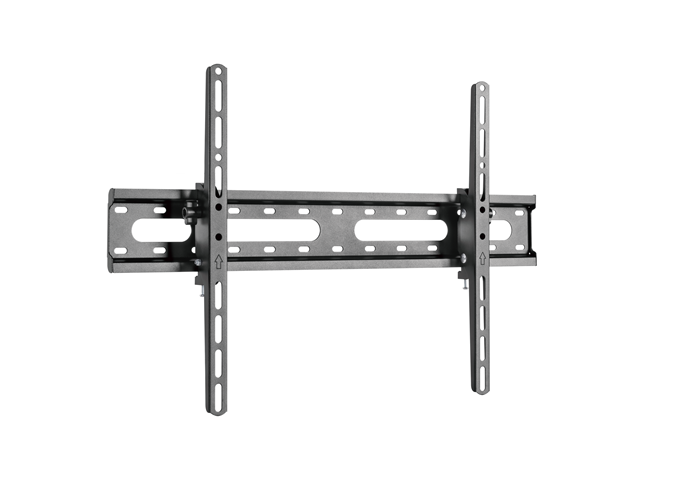 Brateck KL31-46T Super Economy Tilt TV Wall Mount, Fit Screen Size: 37"-80" Up to 45 KG, Fine Texture Black, 53x635x420mm (new)
