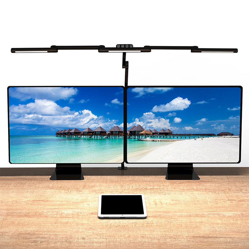 Brateck LDL20-3 LED Lamp BlackWattage: 24W, 943x1054x37mm, Number of Lights:  84 thumbnail 2