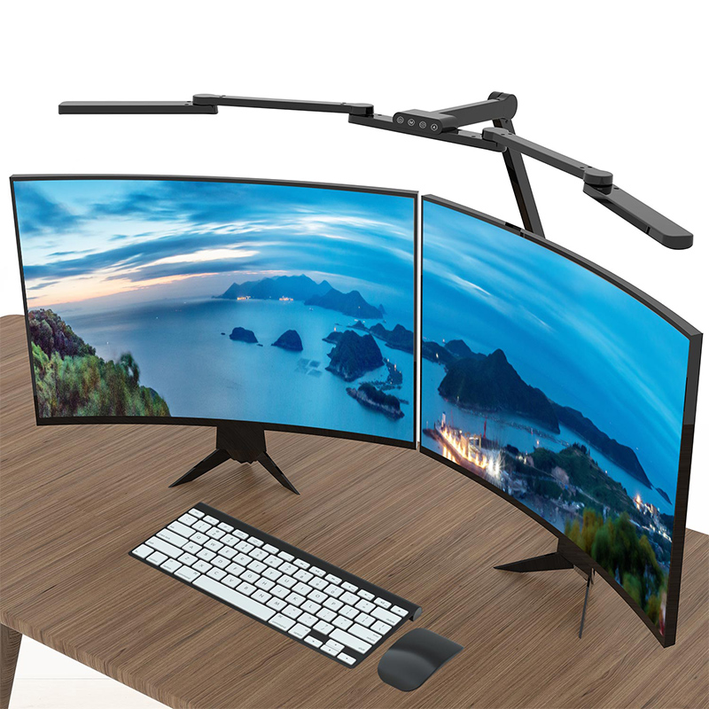 Brateck LDL20-3 LED Lamp BlackWattage: 24W, 943x1054x37mm, Number of Lights:  84 thumbnail 4