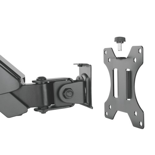 Brateck Dual Monitor Full Extension Gas Spring Dual Monitor Arm (independent Arms) Fit Most 17"-32" Monitors Up to 8kg per screen VESA 75x75/100x100 thumbnail 2