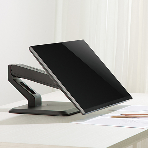 Brateck Single Touch Screen Monitor Desk Stand Fit Most 17"-32" Screen Sizes Up to 10kg per screen VESA 75x75/100x100 thumbnail 4