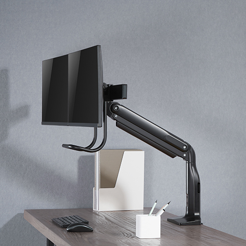 Brateck Dual Monitors Select Gas Spring Aluminum Monitor Arm Fit Most 17‘-35’ Monitors Up to 10kg per screen VESA 75x75/100x100 thumbnail 3