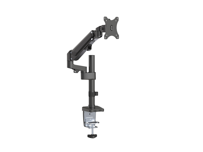 Brateck Single Monitor Heavy-Duty Aluminum Gas Spring Monitor Arm Fit Most 17" - 35" Monitors Up to12kg per screen VESA 75x75/100x100 thumbnail 3