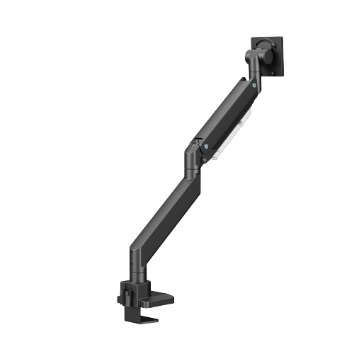 Brateck LDT80-C012UC Super Heavy-Duty Gas Spring Monitor Arm with USB-A and USB-C Ports For most 17"~57" Monitors, Matte Black(New) gallery 2